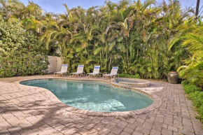 Holmes Beach Home with Pool and Hot Tub, Walk to Beach!